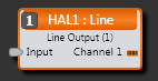 Analog Line Output Block