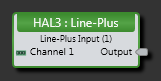 Analog Line-Plus Input Block