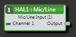 Analog Mic/Line Input Block