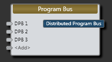 Distributed Program Bus Block