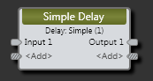 Delay: Simple Block