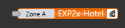EXP2x Dante Output Block