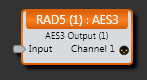 RAD AES3 Output Block