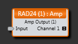RAD Amp Output Block
