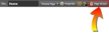 Page Access on Toolbar