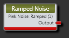 Pink Noise: Ramped Block