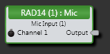 RAD Mic Input Block