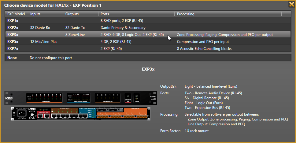 EXP Model Picker