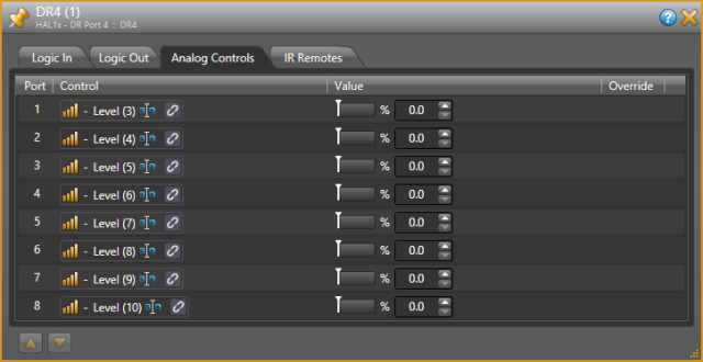 DR4 Analog Controls